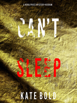 cover image of Can't Sleep 
